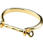 Original gold bangle bracelet