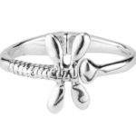 Dragonfly Silver Bangle